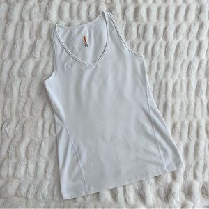 Lucy Workout Tank Top in White